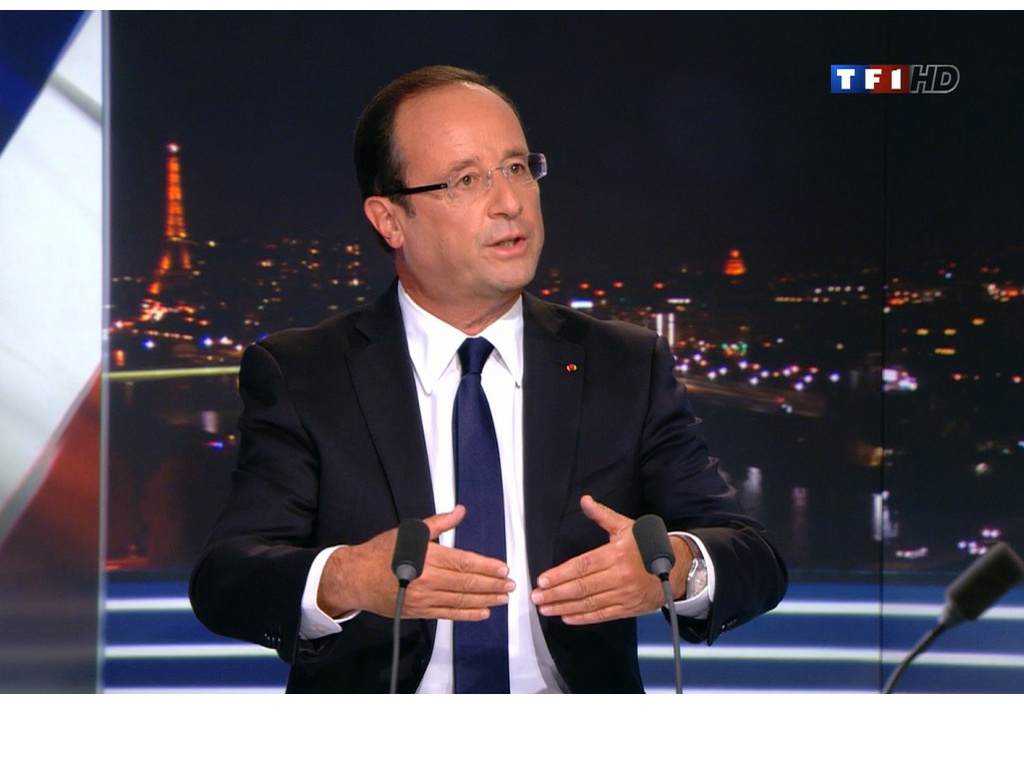 François Hollande : Premier journaliste de France